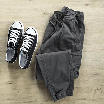 Ανδρικά παντελόνια Cargo Ανδρικά παντελόνια με πολλές τσέπες Streetwear Hip-hop Casual παντελόνι για τζόκινγκ Αντρική τάση της μόδας Φοιτητικά ρούχα