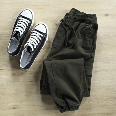 Ανδρικά παντελόνια Cargo Ανδρικά παντελόνια με πολλές τσέπες Streetwear Hip-hop Casual παντελόνι για τζόκινγκ Αντρική τάση της μόδας Φοιτητικά ρούχα