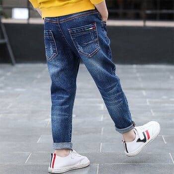 3-12 ετών Άνοιξη Φθινόπωρο Teenger Boys Jeans Slim Fit Style Casual μακρύ παντελόνι για παιδιά Όμορφα παιδιά Δώρο γενεθλίων