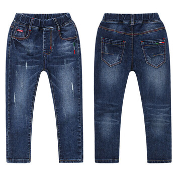 3-12 ετών Άνοιξη Φθινόπωρο Teenger Boys Jeans Slim Fit Style Casual μακρύ παντελόνι για παιδιά Όμορφα παιδιά Δώρο γενεθλίων