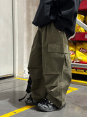 Unisex dječje hip-hop trenirke Hlače padobranci za dječake Djevojčice Prevelike hlače Dječje kargo hlače s više džepova 3-12T