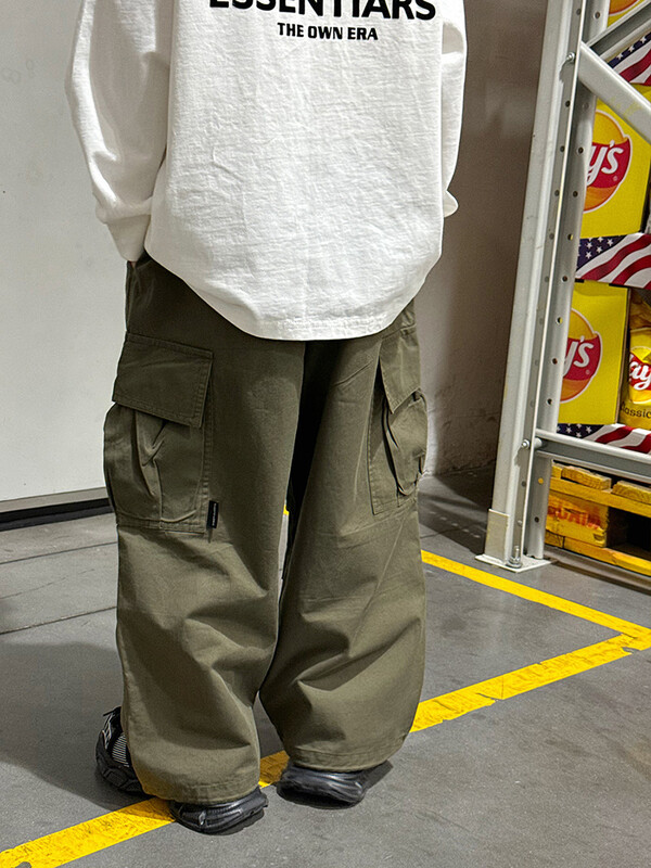 Unisex dječje hip-hop trenirke Hlače padobranci za dječake Djevojčice Prevelike hlače Dječje kargo hlače s više džepova 3-12T