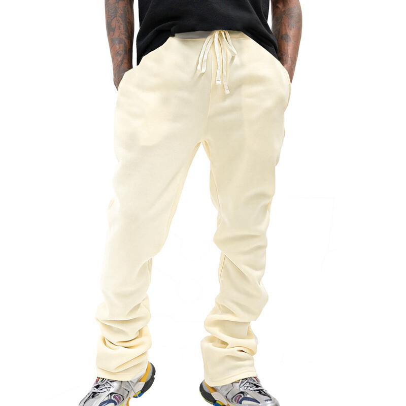 Άνοιξη 2024 Άνοιξη φθινόπωρο καθημερινά παντελόνια Ανδρικά streetwear Vintage κορδόνια με κορδόνια μονόχρωμα Φούτερ Ανδρικά κομψά παντελόνια Streetwear