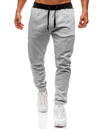 2023 Ανδρικά Joggers Casual Παντελόνια Fitness Ανδρικά Αθλητικά Ενδύματα αθλητικά στο κάτω μέρος Skinny Sweatpants Παντελόνια Μαύρο Gyms Jogger Track Παντελόνι