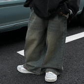 Ανοιξιάτικο Νέο Χαλαρό Παιδικό Μωρό Αγόρια Ρετρό Τζιν Παιδικό Μόδα Τζιν Παντελόνι Φθινόπωρο Casual Παιδικά Βρεφικά Αγόρια Τζιν