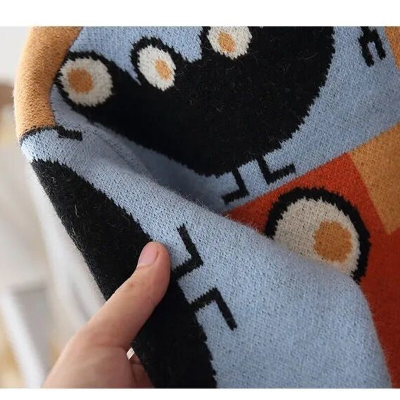 2023 Primăvara Toamnă Copii Desene Animate Cardigan Pulover Haine Băieți Copii Drăguți Paltoane Copii Îmbrăcăminte exterioară Jachete Îmbrăcăminte Moda