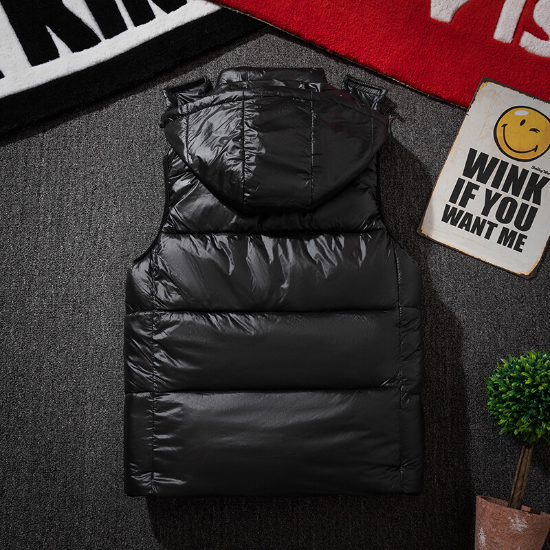 Jachetă fără mâneci de iarnă pentru bărbați, rezistentă la vânt