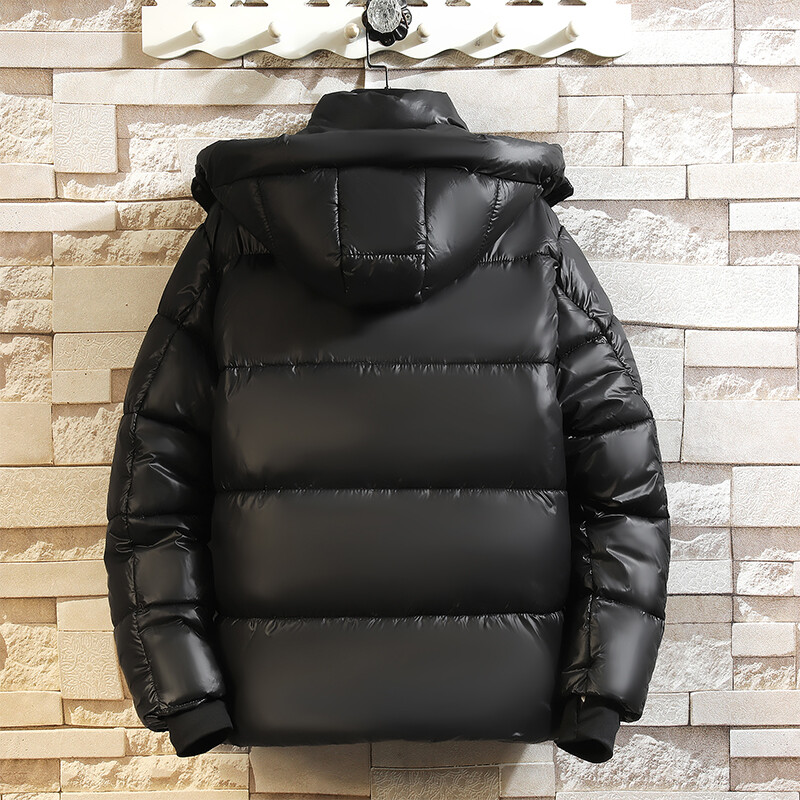 Jachetă ocazională cu glugă pentru bărbați, groasă, caldă, iarnă Îmbrăcăminte bărbați Jachete puf Paltoane la rece Parka Îmbrăcăminte de stradă Îmbrăcăminte caldă 4XL