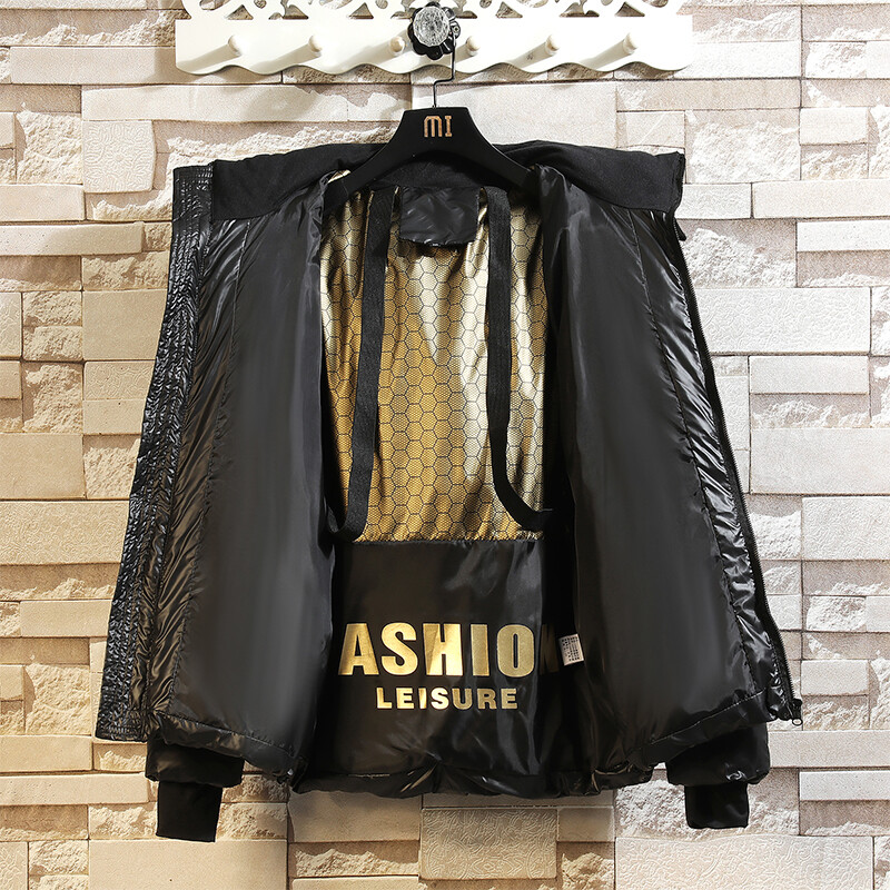 Jachetă ocazională cu glugă pentru bărbați, groasă, caldă, iarnă Îmbrăcăminte bărbați Jachete puf Paltoane la rece Parka Îmbrăcăminte de stradă Îmbrăcăminte caldă 4XL