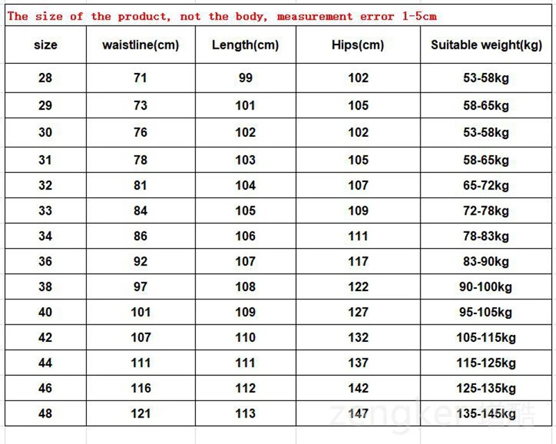 Υψηλή ελαστικότητα άνοιξη φθινόπωρο μεγάλο μαύρο τζιν ίσιο ανδρικό και μεγάλο νεανικό ελαστικό μακρύ παντελόνι 44 46 48