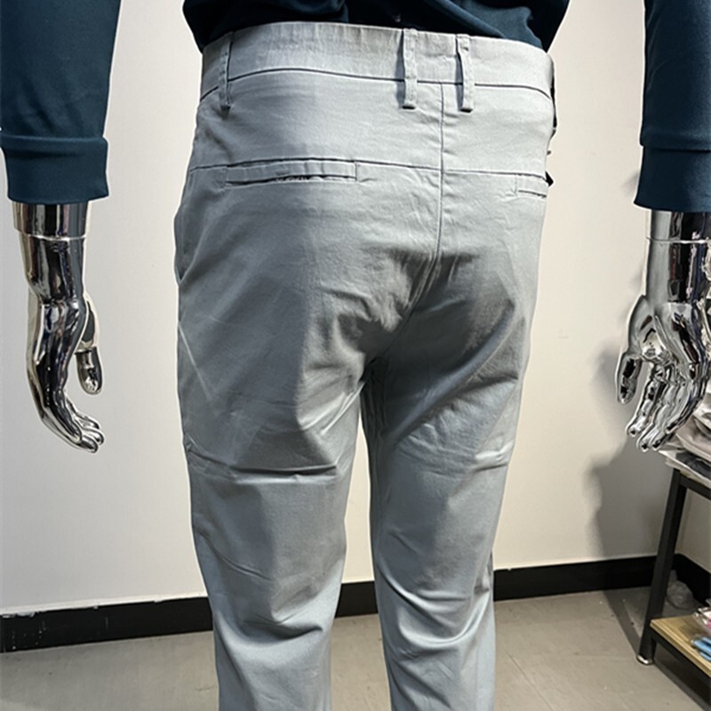 Hlače za golf Muške visokokvalitetne pamučne elastične hlače za odijelo 2024. Proljeće Jesen Brzo sušeće muške golf hlače Poslovne ležerne muške hlače