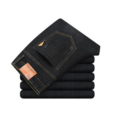 2024 ΝΕΟ Κλασικό στυλ Casual Stretch Slim τζιν παντελόνι Ανδρικό τζιν παντελόνι μαύρο μπλε ανδρικό επαγγελματικό τζιν