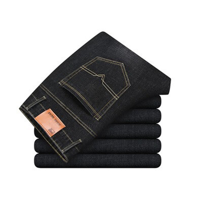 2024 ΝΕΟ Κλασικό στυλ Casual Stretch Slim τζιν παντελόνι Ανδρικό τζιν παντελόνι μαύρο μπλε ανδρικό επαγγελματικό τζιν