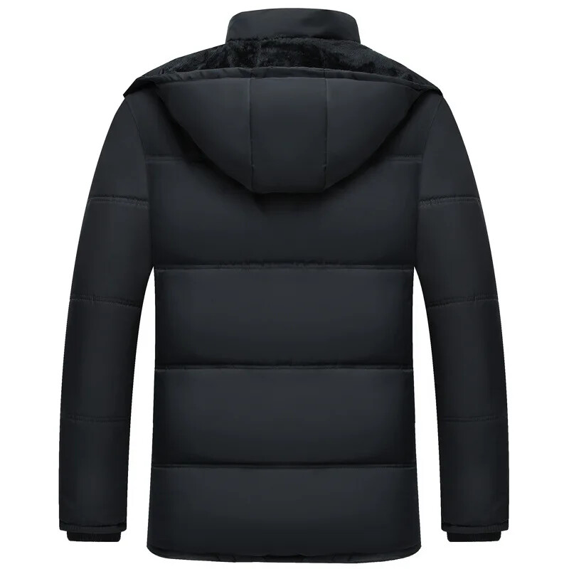 Palton de iarnă pentru bărbați, la modă, parkas pentru bărbați, îngroșare, pentru bărbați, groasă, caldă, parkas, cu glugă, jachetă de iarnă, rezistentă la vânt, pentru bărbați, haine, parka
