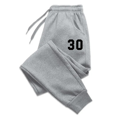 Muške trenirke za trčanje Hlače s ležernim printom Luksuzne visokokvalitetne sportske duge hlače Svestrane modne trenirke S-4XL