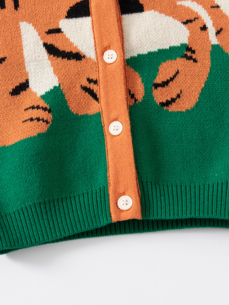 Baby Boy Trikotāžas jaciņa džemperis 2024 Jauns pavasara rudens mētelis Apģērbi Bērnu Mode Silts Virsdrēbes Džemperis