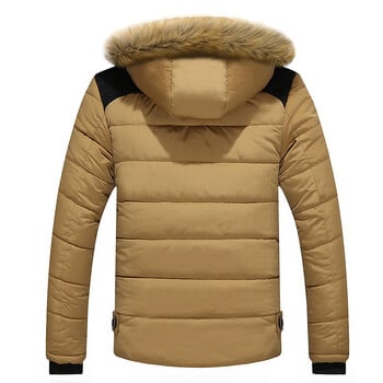 мъже Thicken Warm Parka Fit -20 \'C Brand Winter Jacket Men Plus size 5XL 6XL Parkas мъжки палта Паркове с качулка с кожа hombre invierno