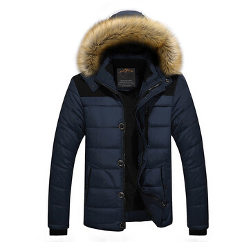 мъже Thicken Warm Parka Fit -20 \'C Brand Winter Jacket Men Plus size 5XL 6XL Parkas мъжки палта Паркове с качулка с кожа hombre invierno