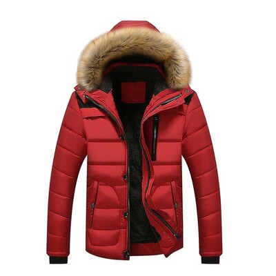 muškarci Thicken Warm Parka Fit -20 'C Marka zimske jakne Muške velike veličine 5XL 6XL Parke muški kaputi Parke s krznenom kapuljačom hombre invierno