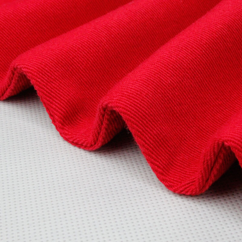 Veleprodaja Korejske modne ležerne revije 2021. Tanke uske traperice Muška crvena odjeća za tinejdžere Pencil hlače Muške klasične hlače