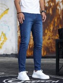 Moda Casual Bărbați Stretch Skinny Jeans Barba Slim Fit Creion Denim Cowboy Pantaloni Estetici Îmbrăcăminte pentru bărbați 