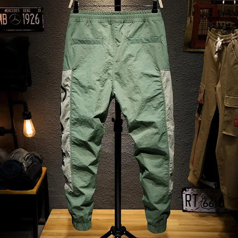 Ανδρικό παντελόνι φόρμας Βαμβακερό αθλητικό παντελόνι για άντρες Παντελόνι προπόνησης Αθλητικό αθλητικό slim παντελόνι αθλητική φόρμα στο κάτω μέρος Harajuku Y2k