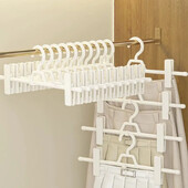 Χονδρική αντιολισθητική πλαστική κρεμάστρα ρούχων πολλαπλών λειτουργιών για οικιακή χρήση Σουτιέν Εσώρουχα Τζιν φούστες Σχάρα στεγνώματος