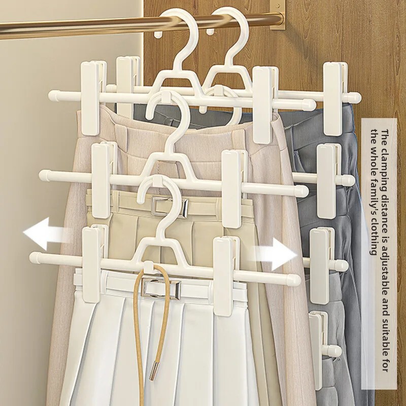 Χονδρική αντιολισθητική πλαστική κρεμάστρα ρούχων πολλαπλών λειτουργιών για οικιακή χρήση Σουτιέν Εσώρουχα Τζιν φούστες Σχάρα στεγνώματος