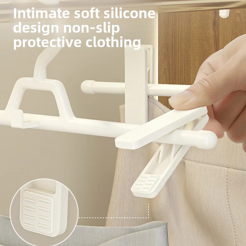 Χονδρική αντιολισθητική πλαστική κρεμάστρα ρούχων πολλαπλών λειτουργιών για οικιακή χρήση Σουτιέν Εσώρουχα Τζιν φούστες Σχάρα στεγνώματος