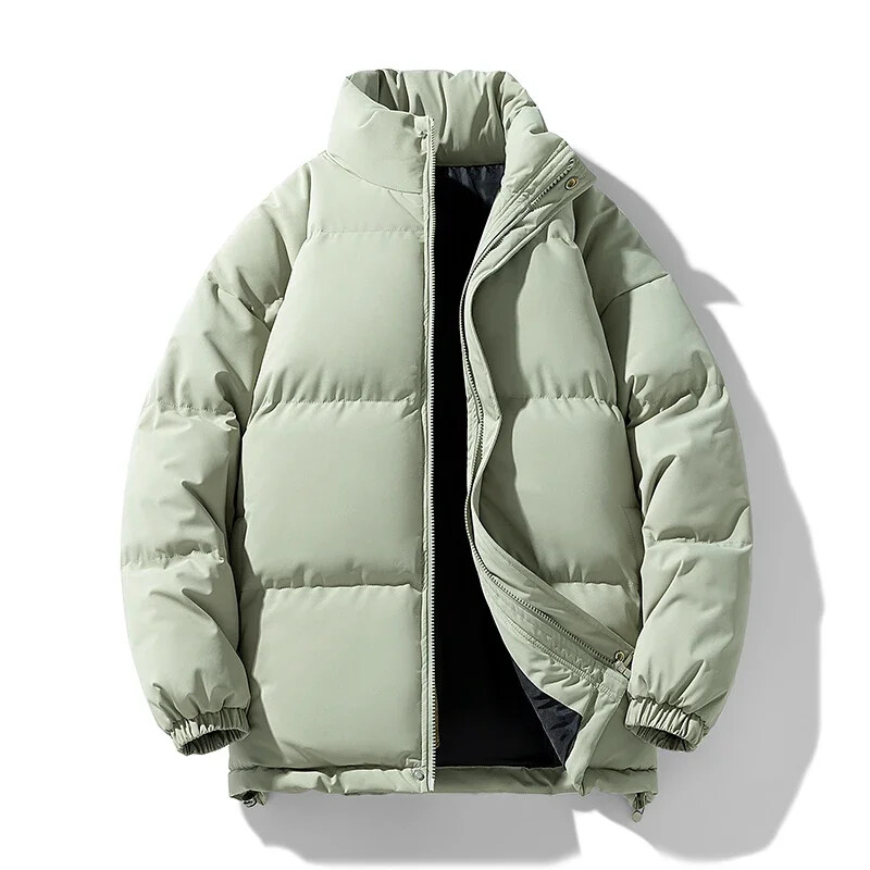 Ανδρικό μπουφάν Puffer 8XL Χοντρό ζεστό χειμωνιάτικο μπουφάν Man Parka Plus Size Casual Fashion Outwear Coats Stand Colar Ανδρικά ρούχα Top