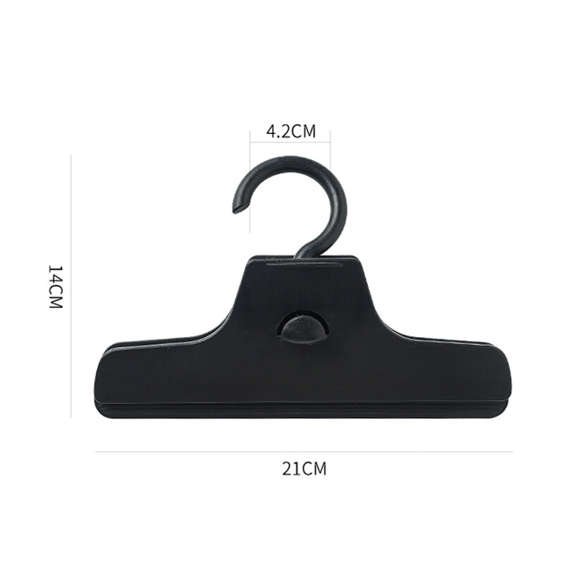 Garderoobi püksiriiul, suur klambriga, voltimisvastane loominguline püksiriiul, 1tk