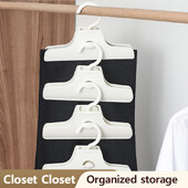 Szekrény nadrágcsipeszű öltöny, nagy kapcsos, összehajtásgátló kreatív nadrágtartó, 1 db