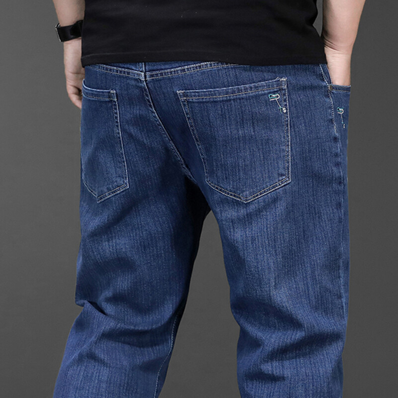 Υψηλής ποιότητας τζιν ανδρικό τζιν Oversized 6XL 7XL 8XL Business Casual Jeans για Ανδρική τάση Μόδα Μεγάλο Μέγεθος Straight Loose