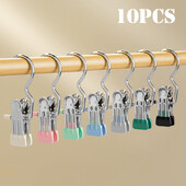 10 τμχ Κολάν οργάνωσης για ντουλάπα παντελόνι Κρεμάστρες Κρεμαστές κλιπ με λαστιχένια επένδυση Κρατάει κολάν Κρεμάστρα ντουλάπα Οργανωτή και αποθήκευση