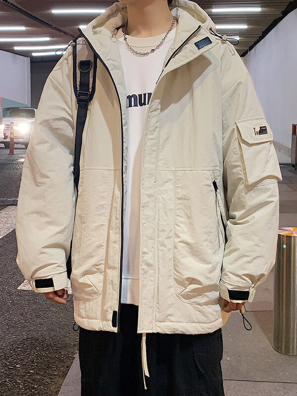 2023, iarnă, parka pentru bărbați, jachete groase și calde, cu mai multe buzunare, ocazional cu glugă, căptușeală, haină termică, 8XL