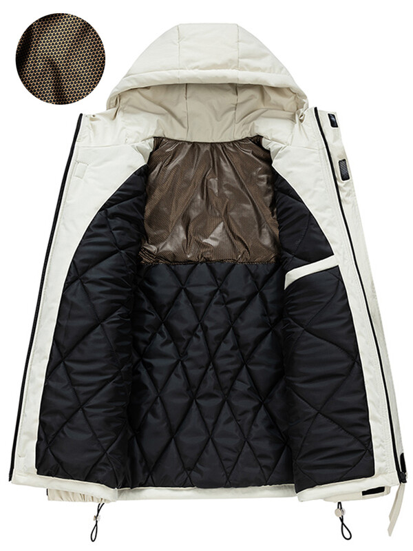 2023, iarnă, parka pentru bărbați, jachete groase și calde, cu mai multe buzunare, ocazional cu glugă, căptușeală, haină termică, 8XL