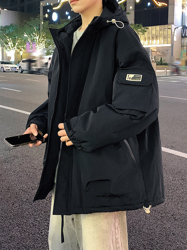 2023, iarnă, parka pentru bărbați, jachete groase și calde, cu mai multe buzunare, ocazional cu glugă, căptușeală, haină termică, 8XL