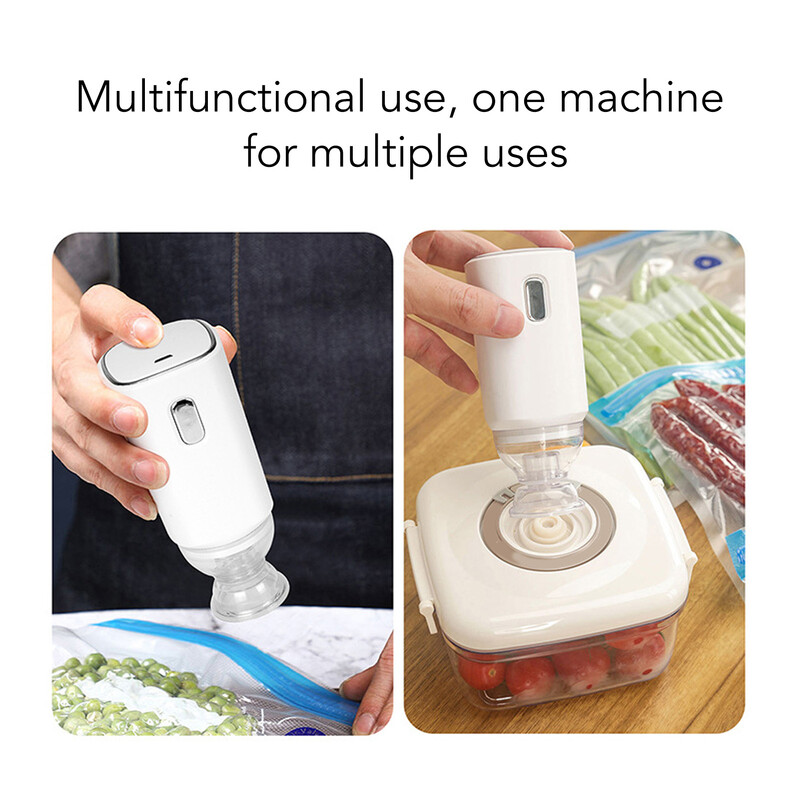 Αντλία κενού Αυτόματη αντλία σακούλας κενού Επαναφορτιζόμενη φορητή ηλεκτρική αντλία συμπίεσης σφραγισμένη με κενό για αναλώσιμα 3D εκτύπωσης 5V