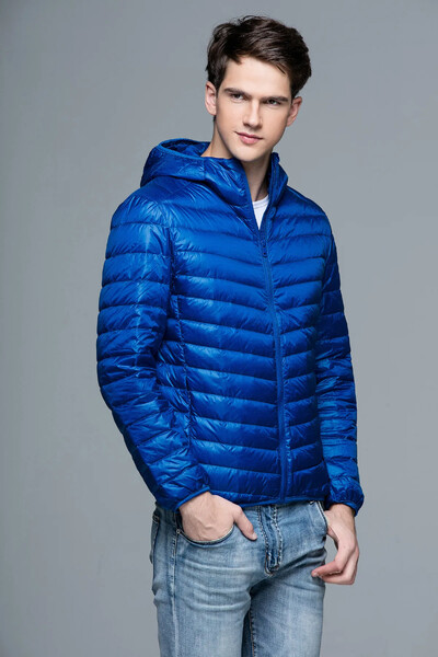 Duck Down Jacket Muškarci s kapuljačom, kratka labava prevelika majica s kapuljačom Ultra lagane bijele pačje puh jakne Warm Duck Outwear Hoodies Veleprodaja