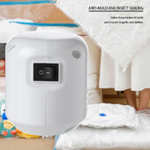 Ηλεκτρική αντλία αέρα Φορητή αντλία σφραγισμένης κενού συμπίεσης 55W Εργαλείο συμπίεσης εξοικονόμησης εργασίας για σακούλες αποθήκευσης ρούχων