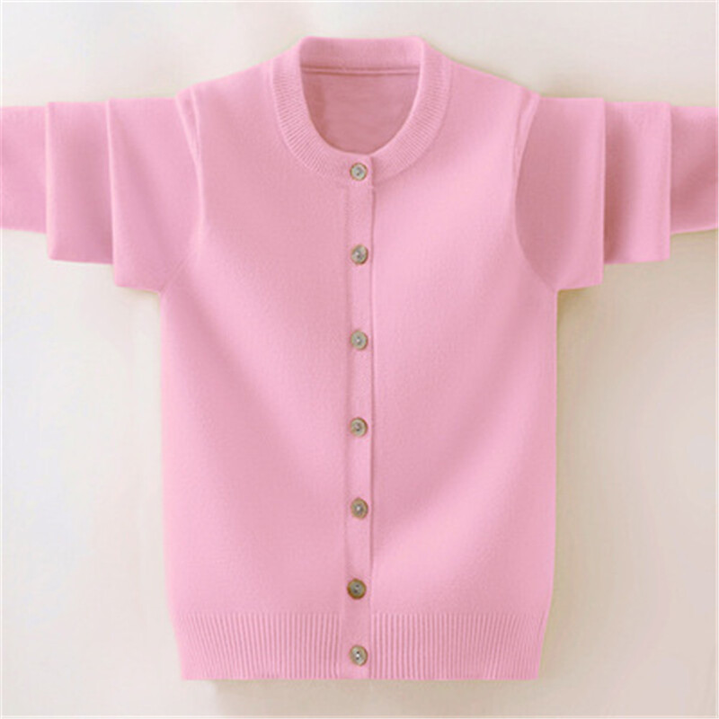 Bērnu džemperis meitenēm rudens ziemas bērniem trikotāžas virsdrēbes mētelis pusaudžiem zēniem 4 6 8 10 12 14 gadu jaka jaka A5498