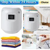 Vakuuma elektriskais gaisa sūknis pārnēsājamais blīvēšanas mašīnas kompresijas maisa sūknis 55 W darbu taupošs kompresijas rīks apģērbu glabāšanas maisiem