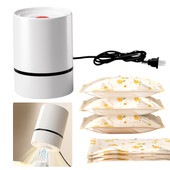 Ηλεκτρική αντλία συμπιεσμένης σακούλας Universal Vacuum Bag Electric Pump Τσάντα αποθήκευσης ρούχων Ηλεκτρική αντλία αέρα για ρούχα Οργανωτής τροφίμων