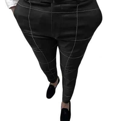 Ανδρικό παντελόνι Cargo Pantalones Slim Fit Παντελόνι σε ίσιο πόδι Fashion Casual Sweatpants Streetwear Ανδρικό παντελόνι μολύβι για επιχειρήσεις