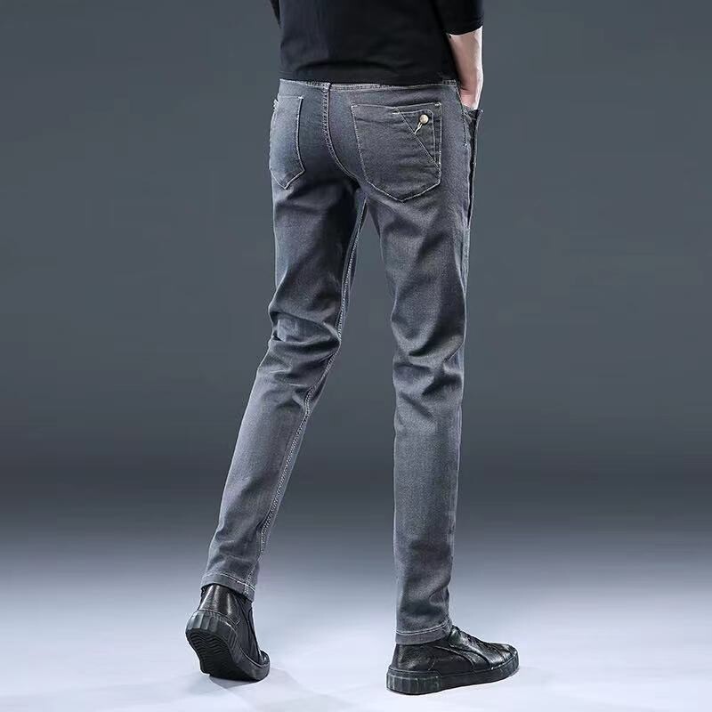 Ανδρικά τζιν Ανοιξιάτικα και Φθινοπωρινά Νέα Ανδρικά Stretch Casual Jeans Slim Fit Pencil Pants Ανδρικά Skinny Jeans Ανδρικά τζιν παντελόνια