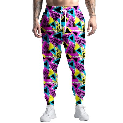Costume pentru bărbați Pantaloni de jogging Pantaloni casual Pantaloni de alergare cu șnur ținută pentru bărbați Pantaloni Streetwear Îmbrăcăminte masculină