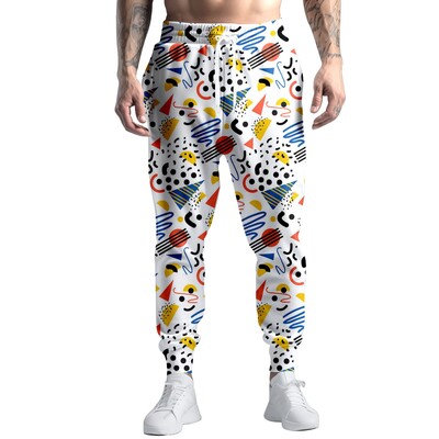 Costume pentru bărbați Pantaloni de jogging Pantaloni casual Pantaloni de alergare cu șnur ținută pentru bărbați Pantaloni Streetwear Îmbrăcăminte masculină