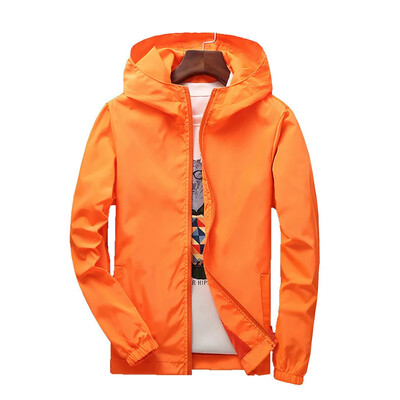 2023. gada pavasaris un rudens vīriešu jauna mode, ikdienas vējjaka ar kapuci, rāvējslēdzēja mēteļi, silti parka jakas vīriešiem.