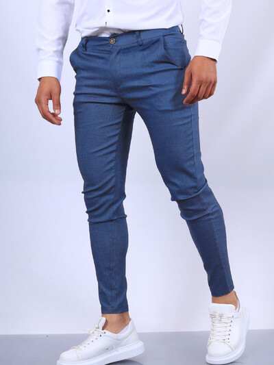 Pantaloni de jogger pentru bărbați noi, skinny, moale, elastici, de afaceri, pantaloni tip creion, pantaloni slim fit, ocazional, cu talie mijlocie, la moda londoneze.