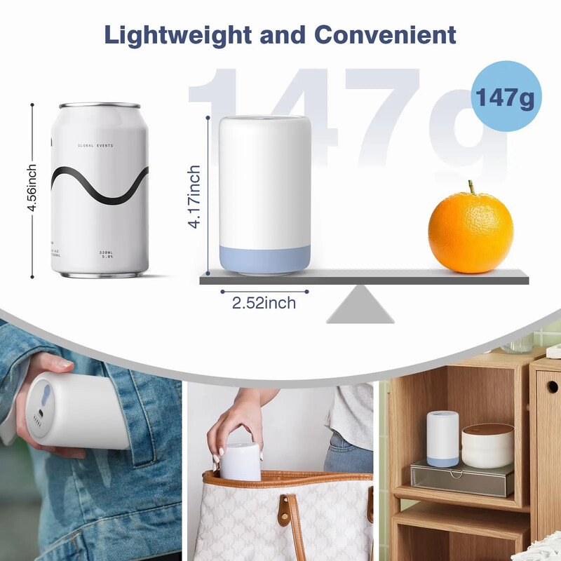 Φορητή αντλία αέρα για φουσκωτά/ξεφουσκωτά, μπαταρία 1500 mAh με φόρτιση, αντλία στρώματος αέρα για δαχτυλίδι κολύμβησης, σακούλες κενού